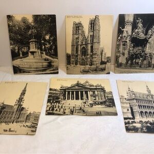 Vintage Black and White Art Prints Set